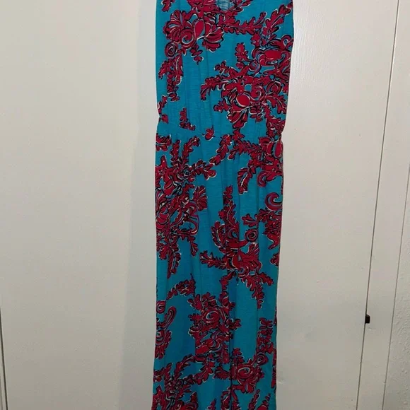 Lilly Pulitzer Mills Maxi Dress Rhode Island Reef - Picture 2 of 6